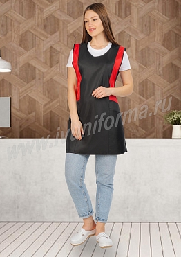 Фартук для парикмахера женский арт. УН-04-45-ТАФ